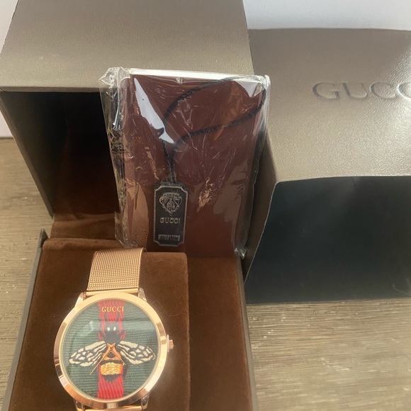 Gucci G-Timeless Bee Stainless Steel Rose Gold - Picture 3 of 4